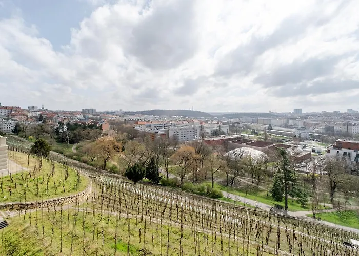 شقة Blueground Vrsovice Private Terrace Equipped Prg-8 *